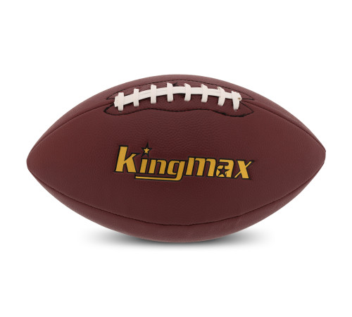 М'яч для американського футболу Senior KINGMAX №9 коричневий