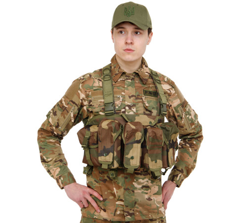 Розвантажувальний жилет з підсумками Military Rangers 48х59см кольори в асортименті