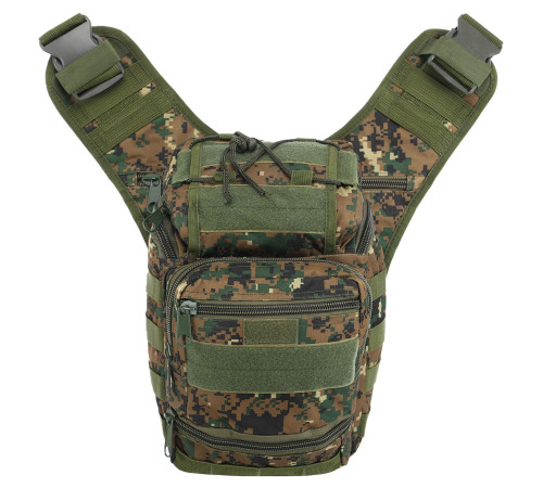 Сумка тактическая через плечо Military Rangers розмір 30x23x13см 9л кольори в асортименті