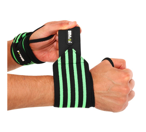 Бинты кистевые для жима STRENGTH WRIST WRAPS MUTE 2штуки цвета в ассортименте