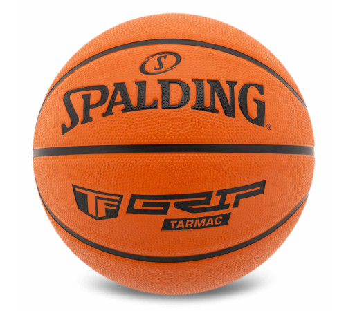 Мяч баскетбольный резиновый SPALDING TF TARMAC GRIP размер 7 оранжевый