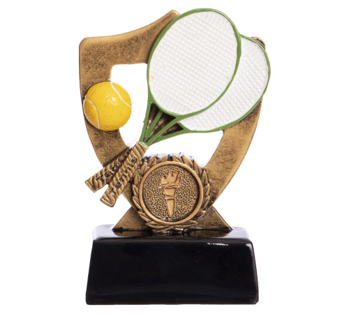 Статуетка нагородна спортивна Великий теніс SP-Sport розмір 13х8х3см бронза