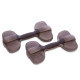 Гантели для аквафитнеса и аквааэробики аква-гантели Aqua Dumbbells MadWave Aquaaerobics Pair 2шт цвета в ассортименте