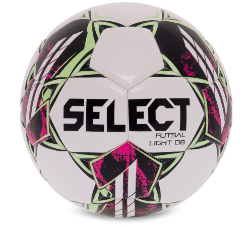 М'яч для футзалу SELECT FUTSAL LIGHT DB V22 №4 білий-зелений