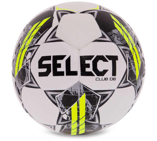 М'яч футбольний SELECT CLUB DB FIFA Basic V23 №4 білий-сірий