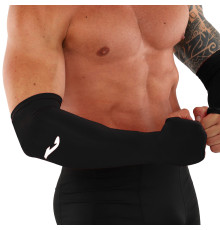 Рукав спортивний компресійний нарукавник з вирізом для великого пальця Joma ARM WARMER размір S 2шт чорний