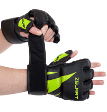 Рукавиці для змішаних єдиноборств MMA Zelart M-XL кольори в асортименті