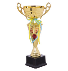 Кубок спортивний нагородний SP-Sport Flame висота 36см золотий