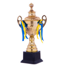 Кубок спортивний нагородний SP-Sport Grand висота 36см золотий