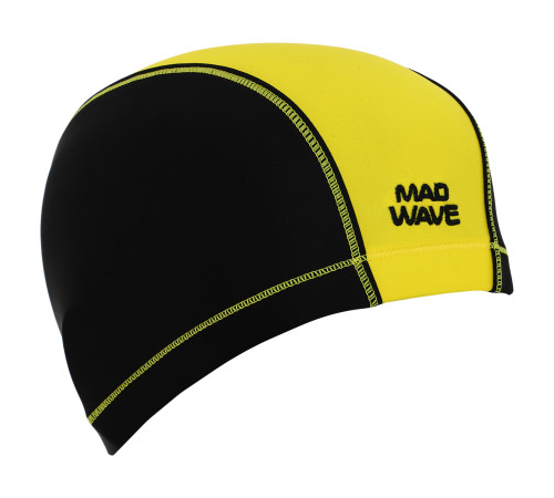 Шапочка для плавання текстильна MadWave Lycra DUOTONE кольори в асортименті