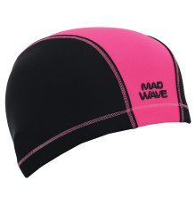 Шапочка для плавання текстильна MadWave Lycra DUOTONE кольори в асортименті