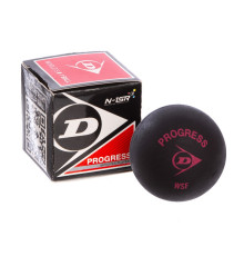 М'яч для сквошу DUNLOP PROGRESS 1шт чорний