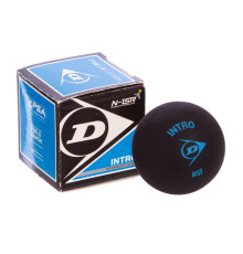М'яч для сквошу DUNLOP INTERO чорний 1шт чорний