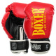 Рукавиці боксерські на липучці штучна шкіра BOXER NEW 10-16 унцій кольори в асортименті