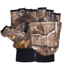 Рукавиці для риболовлі теплі REALTREE SP-Sport M-XL камуфляж
