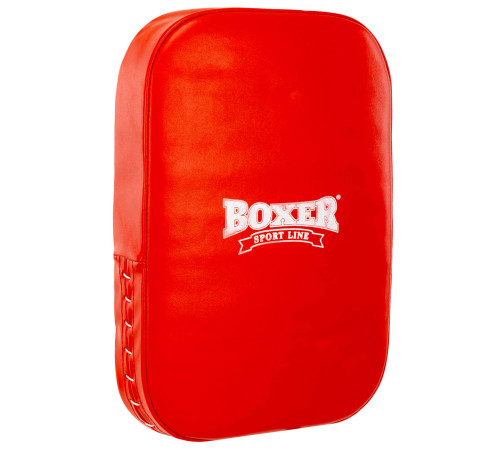 Маківара Пряма тренувальна для відпрацювання ударів шкіряна BOXER 60х40х10см 1шт кольори в асортименті