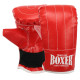 Снарядні рукавички-млинці для боксу штучна шкіра BOXER розмір L кольори в асортименті