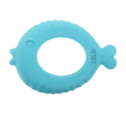 Эспандер кистевой кольцо FISH JELLO 1шт нагрузка 2,3-16кг цвета в ассортименте