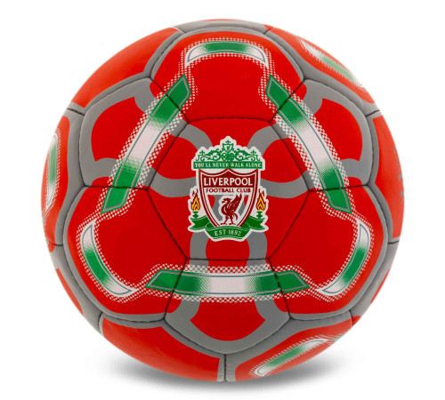 Мяч футбольный BALLONSTAR LIVERPOOL №5 PU красный