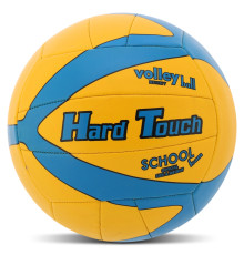 Мяч волейбольный HARD TOUCH №5 PVC желтый-синий