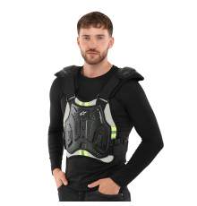 Мотопанцир для захисту спини та грудей Alpinestar M-XL чорний