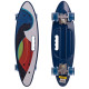 Пенні борд Penny Board круїзер пластиковий з колесами які світяться та ручкою для перенесення 24" SP-Sport синій