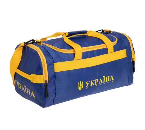 Сумка спортивна Бочонок SP-Sport синій-жовтий