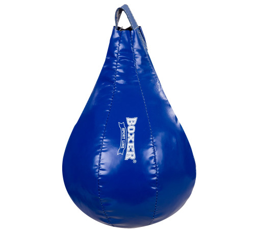 Груша боксерська підвісна краплеподібна набивна BOXER 50x32см кольори в асортименті