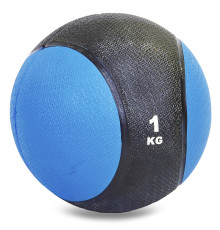 Медбол м'яч медичний Medicine Ball Record 1кг кольори в асортименті