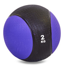 Медбол м'яч медичний Medicine Ball Record 2кг кольори в асортименті