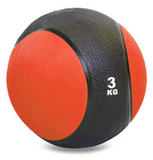 Медбол м'яч медичний Medicine Ball Record 3кг кольори в асортименті