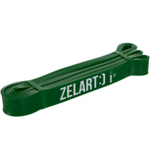 Гума петля для підтягувань та тренувань стрічка силова Zelart POWER BANDS 16-39кг зелений