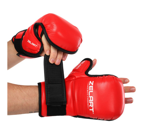 Рукавиці Краби спарингові для MMA Zelart S-XL кольори в асортименті