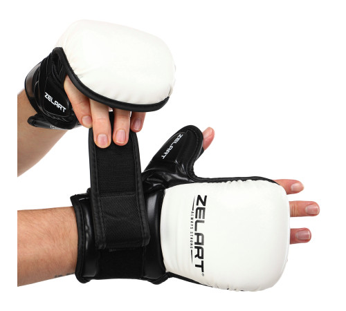 Рукавиці Краби спарингові для MMA Zelart S-XL кольори в асортименті