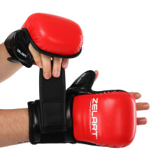 Рукавиці Краби спарингові для MMA Zelart S-XL кольори в асортименті