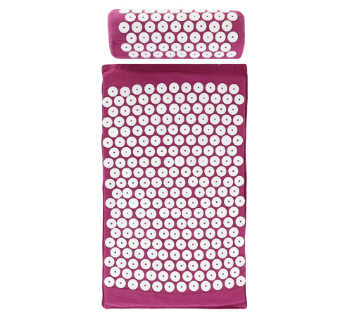 Набор массажный акупунктурный Аппликатор Кузнецова 2в1 коврик и валик Acupressure mat SP-Sport