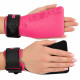Накладки для підтягування та тяги LIFTING GRIPS LiveUp 2шт S-L рожевий-чорний