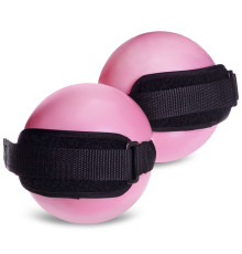 М'яч обважений з манжетом PRO-SUPRA WEIGHTED ENERGY BALL 11см рожевий