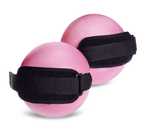 Мяч утяжеленный с манжетом PRO-SUPRA WEIGHTED ENERGY BALL 11см розовый
