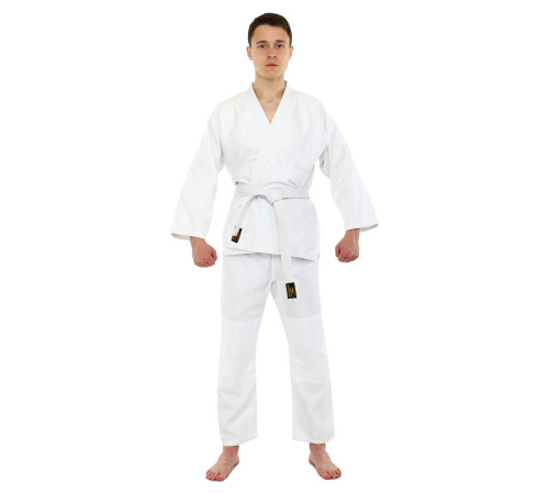 Кімоно для дзюдо куртка штани та пояс MIZANO 120-180см білий