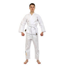 Кімоно для карате куртка штани та пояс MIZANO розмір 110-180см білий