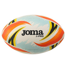 М'яч для регбі Joma J-PRO розмір 5 білий-помаранчевий