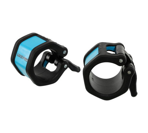 Замки швидкознімні для грифа Lock-Jaw PRO LiveUp 2шт діаметр-50мм чорний