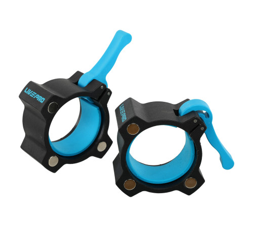 Замки швидкознімні для грифа Lock-Jaw PRO LiveUp 2шт діаметр-50мм чорний