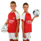 Форма футбольна дитяча із символікою футбольного клубу ARSENAL домашня 2024 SP-Sport XS-XL білий-червоний