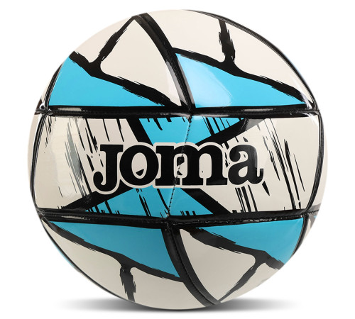 М'яч футзальний Joma PENTAFORCE №4 PU білий-бірюзовий