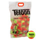 М'ячі для великого тенісу TELOON KIDS MINI 48шт помаранчевий-салатовий