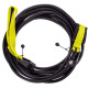 Тренажер для басейну професійний MadWave LONG SAFERY CORD чорний