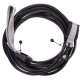 Тренажер для басейну професійний MadWave LONG SAFERY CORD чорний