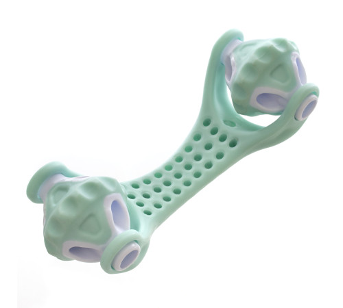 Массажер роликовый для тела ручной 2 шарика FHAVK Massage Roller SP-Sport цвета в ассортименте